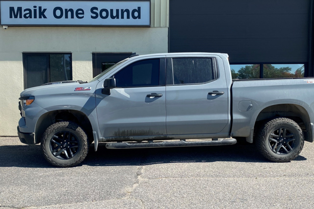2025 Chevrolet Silverado with professional window tint in North Bay